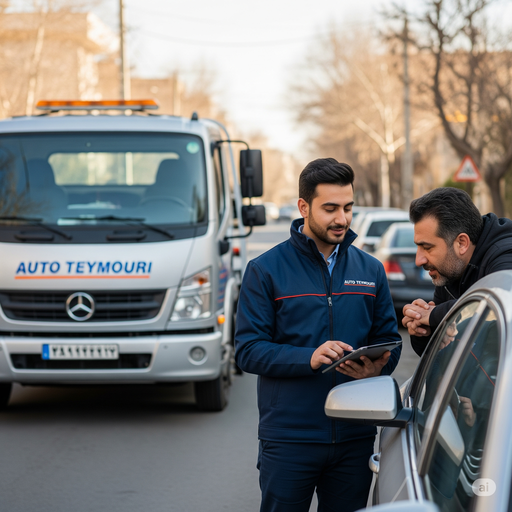 اتو تیمور بالاترین خریدار ماشین تصادفی در تهران پونک
