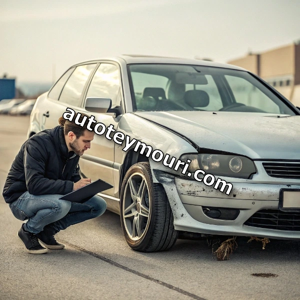 خریدار خودرو تصادفی بر اساس حجم تصادف
