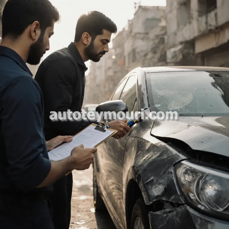 خریدار ماشین تصادفی با کارشناسی کامل در تهران